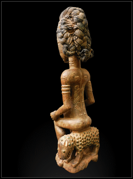 arts africains bukina faso reine baoulé