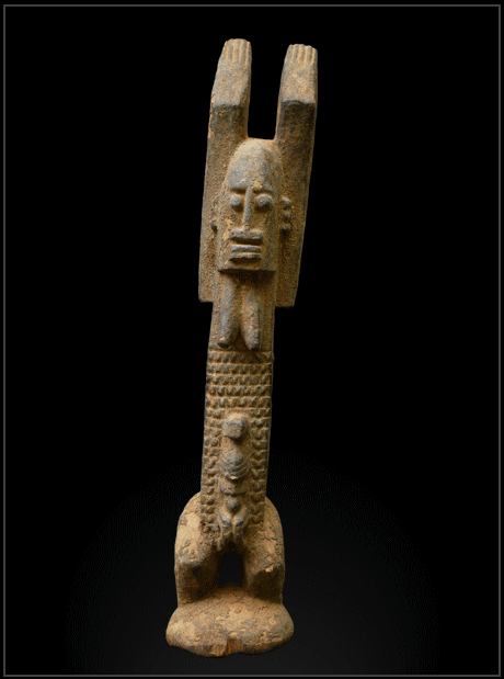 arts africains statue telem dogon