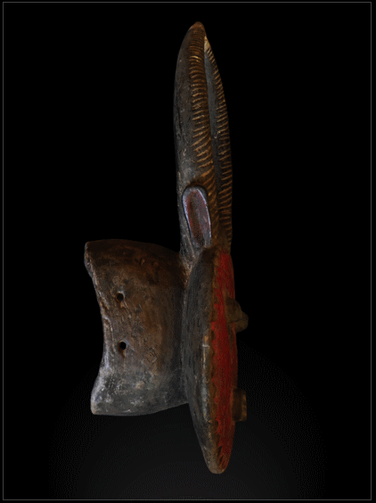 Masque Kplé-Kplé Baoulé