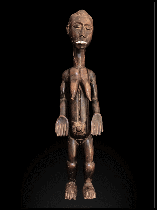 art africain statue bété côte d'ivoire
